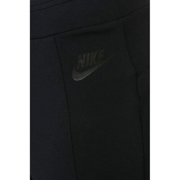 Nike Sportswear Size S Bonded Leggings Black Ankle Length Pockets - Picture 5 of 12